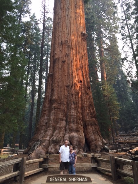 Lowell & Barb Smith with General Sherman