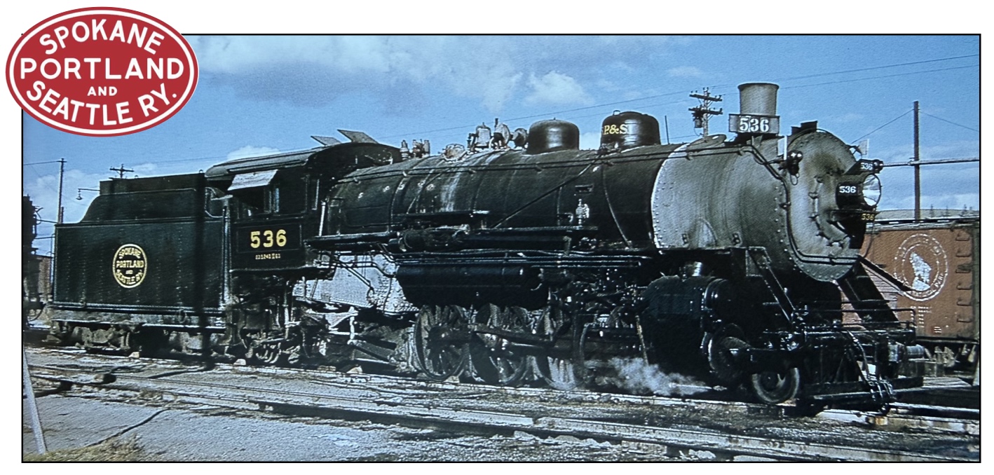 SP&S STEAM #536  (Stealth DC)