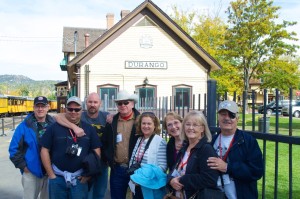 Some of the group at Durango station.